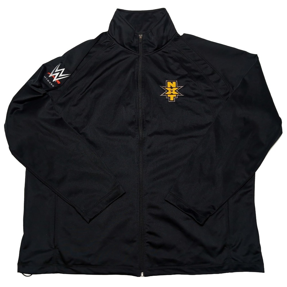 SPORT-TEK NXT WWE Network Wrestling Full Zip Performance Jacket Black XXL 2XL